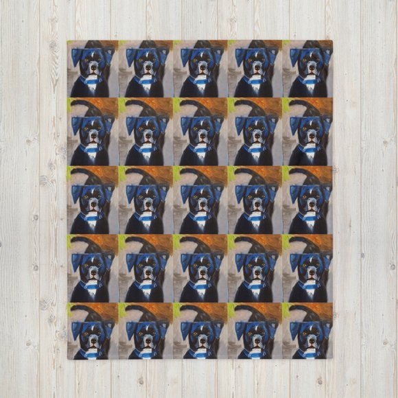 Who me? Throw Blanket - Picture 1 of 4